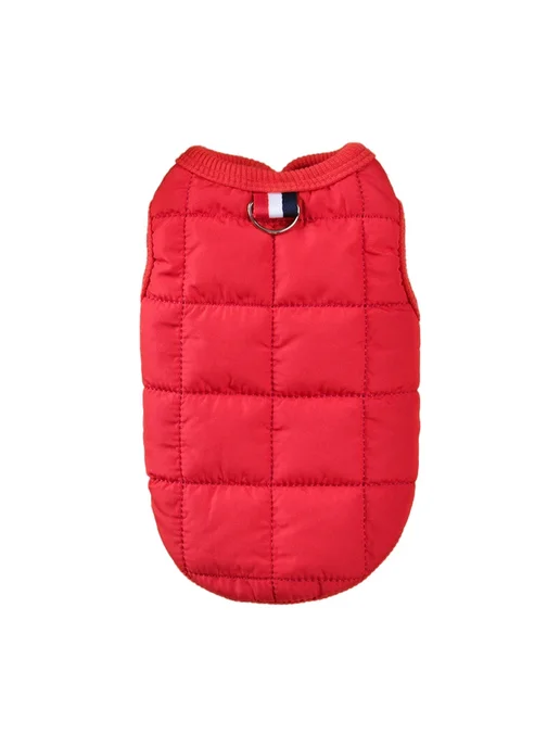 CDDMPET Зимняя куртка из полиэстера для собак XS S M L XL XX, красный