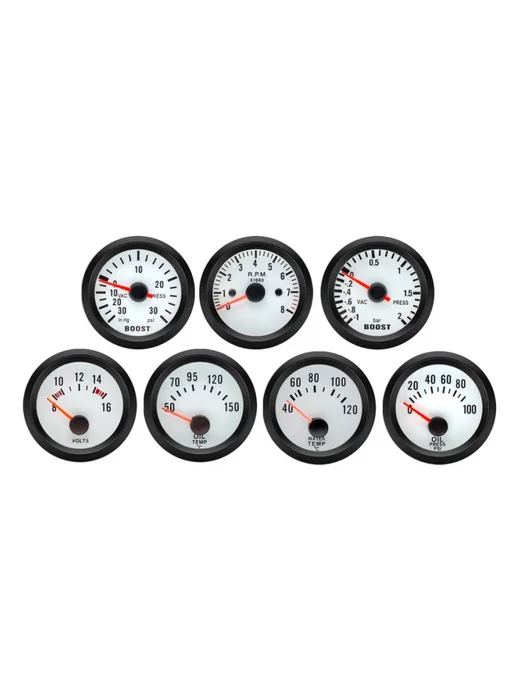 DRAGON GAUGE Универсальный Автомобильный Тахометр, вольтметр 52 мм, для и, вариант, фото 2