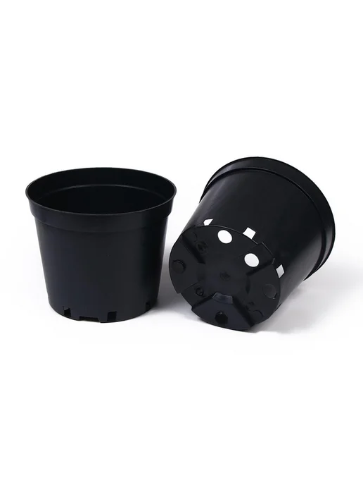 Горшок для рассады, 5 л, d=22 см, h=18 см, чёрный, Greengo, 5 л, фото 8