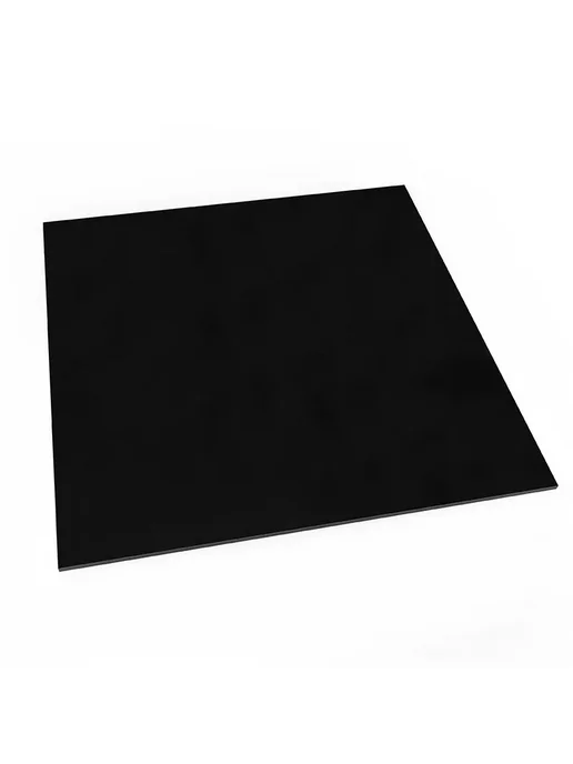 Нет бренда Пластиковый лист полипропилена 200x200x20 мм, черный, 200x200x20 мм, фото 3