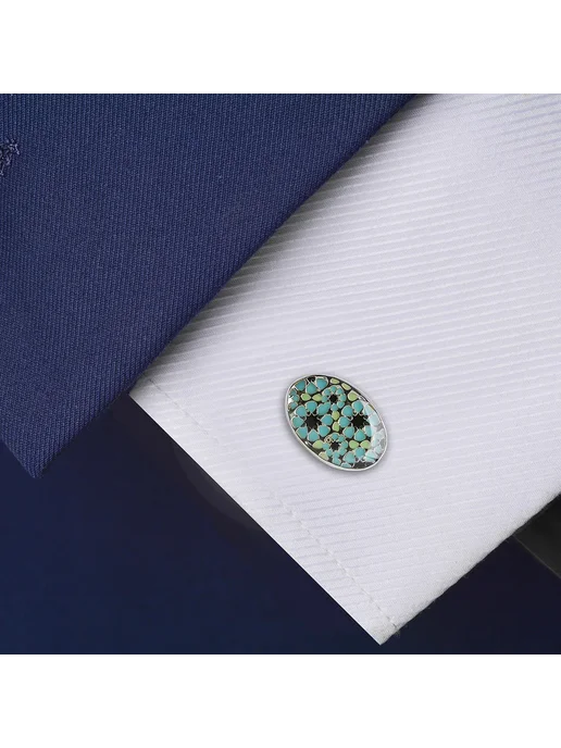 SAVOYSHI Мужские запонки SAVOSHI с эмалью Only Cufflinks, вариант, фото 5