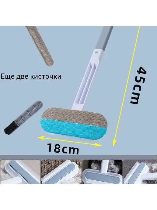 Набор для удаления шерсти с розовой перчаткой, розовый, фото 3
