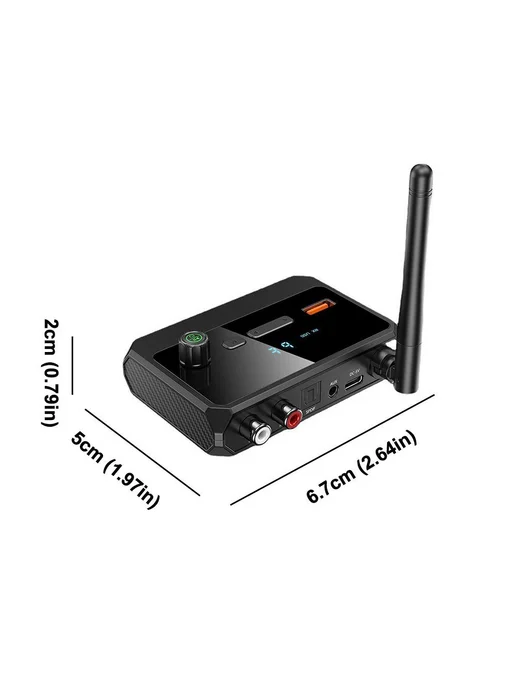 Цифровой Bluetooth-приемник 5.3 с оптикой и коаксиалом, вариант, фото 3