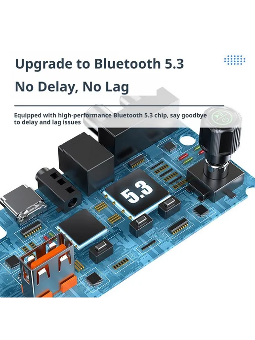 Цифровой Bluetooth-приемник 5.3 с оптикой и коаксиалом, вариант, фото 6