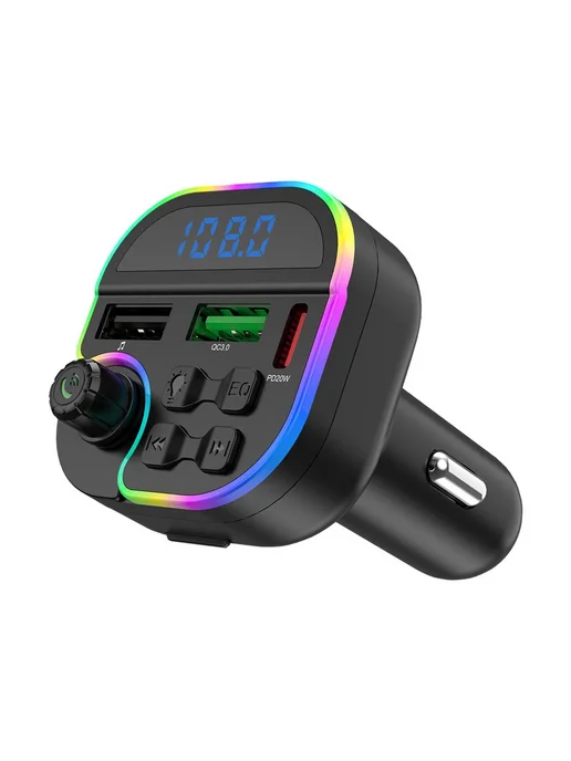 Автомобильный Bluetooth FM-трансмиттер с USB, вариант, фото 3