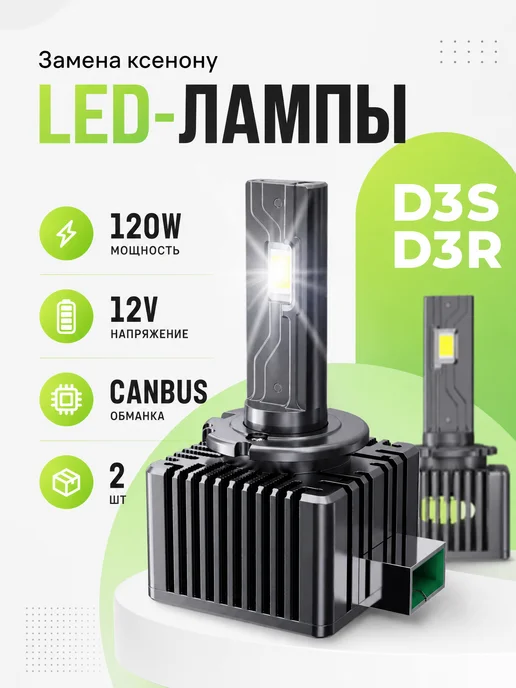 ZMB Светодиодные лампы D3S D3R LED автомобильные, вариант