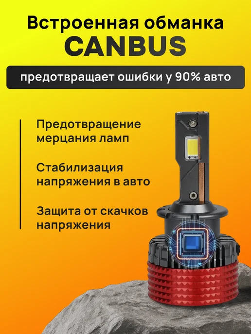 ZMB Светодиодные лампы D4S D4R LED автомобильные лед, вариант, фото 2