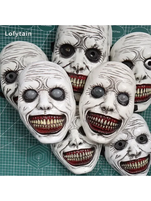 Нет бренда Ужас Экзорцист улыбающееся лицо демон маска косплей зло жутк, вариант, фото 5