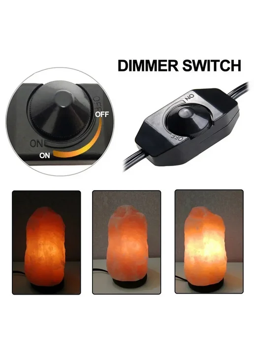 Нет бренда Основание для лампы с диммером, US plug, черный, черный, фото 4