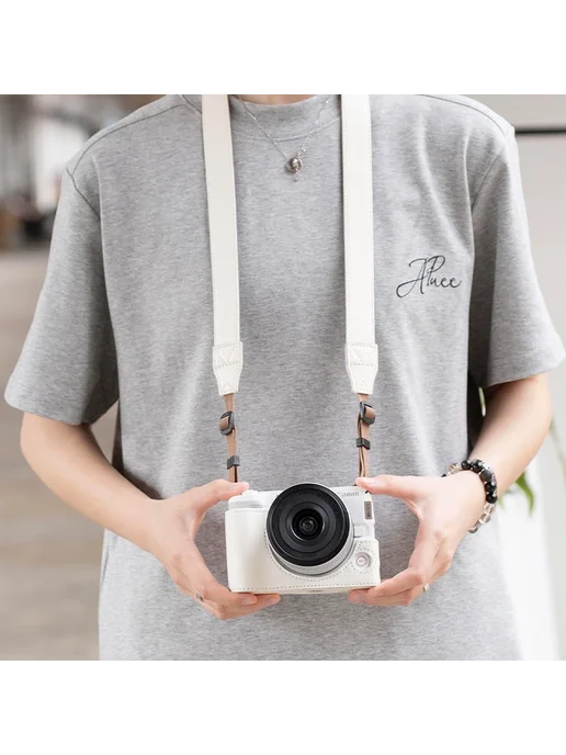Нет бренда Сумка Canon r50v white set1, белый