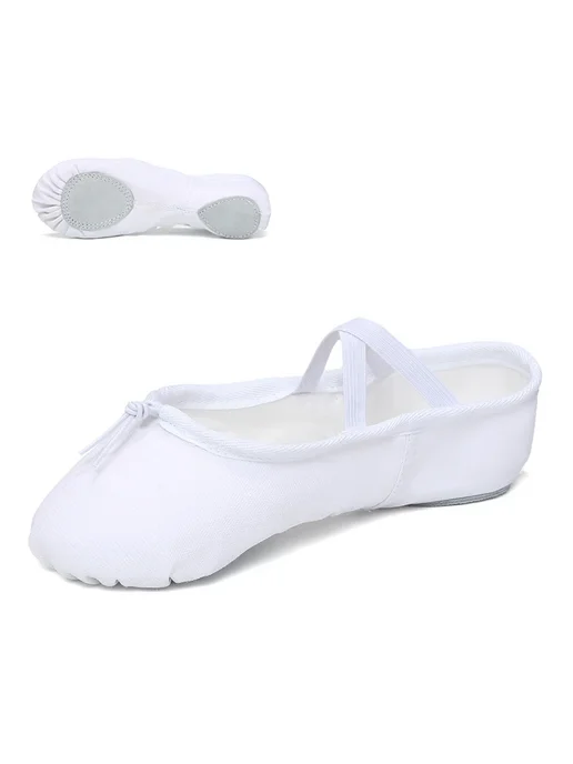 HIPPOSEUS CN Henan PTMX Детские балетки из парусины, белый