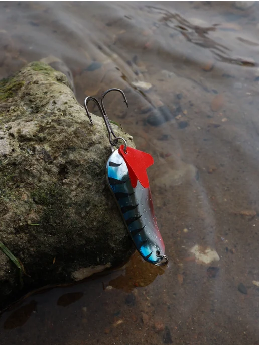 FLIP FISH Блесна для рыбалки колебалка набор 5 шт, 5 шт, фото 6