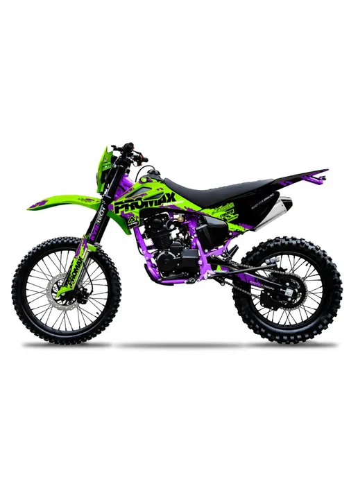 promax Мотоцикл Эндуро Кроссовый MX300 BigBore 300 кубов, зеленый, фото 7