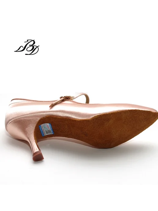 BDSALSA BD Betty, танцевальная обувь, вальс, национальный стандарт, белый, фото 6