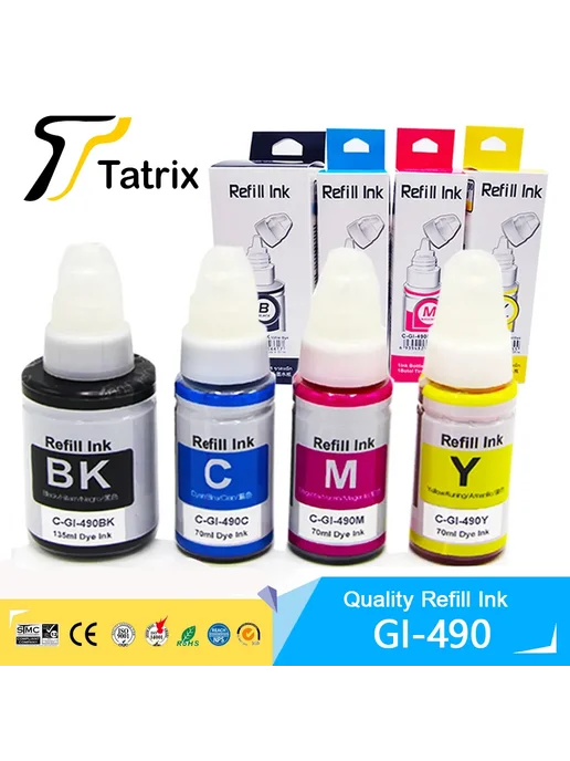 Tatrix International Tatrix Чернила для Canon G-серии, Магента, 70мл, 70 мл, фото 2