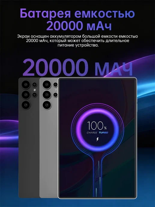 планшет 12,8″ OLED 4K—32ГБ+2ТБ, Snapdragon 8 Elite Gen 5, 32 ГБ, 2 ТБ, фото 5