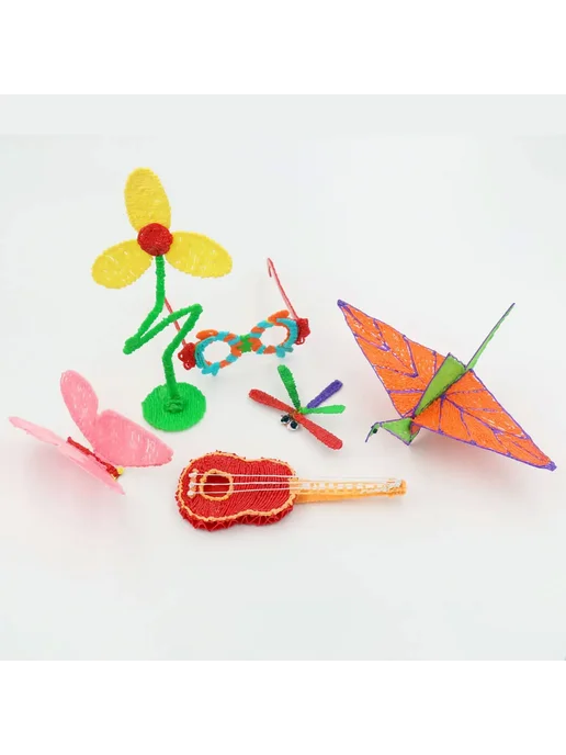 JIZHOU 3D-ручка Pink 9M PLA PLA-филамент, фиолетовый, фото 5