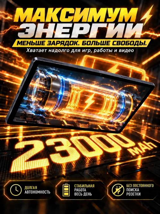 Планшет Lingbо S25+ ULTRA 16 1024 ГБ серый с клавиатурой, 1024 ГБ, фото 4