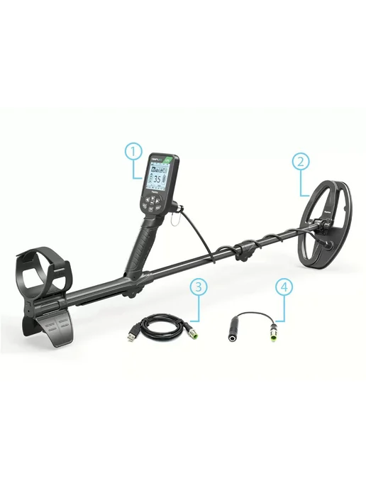 Металлоискатель Nokta Makro Simplex LITE с катушкой 6x9.5 DD, 6x9.5, фото 7