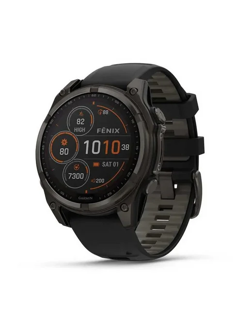 Garmin Смарт часы fenix 8 спортивные GPS навигатор, черный, фото 2