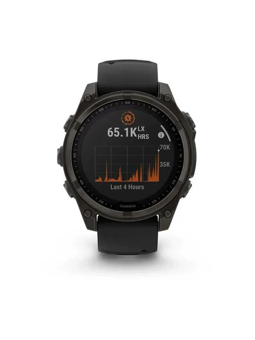 Garmin Смарт часы fenix 8 спортивные GPS навигатор, черный, фото 7
