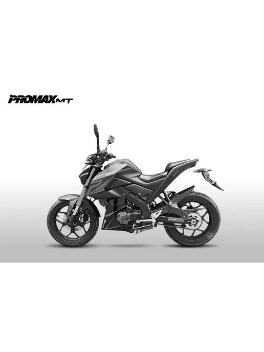 promax Мотоцикл MT200 (49) Баланс. вал, черный, мопед, фото 6