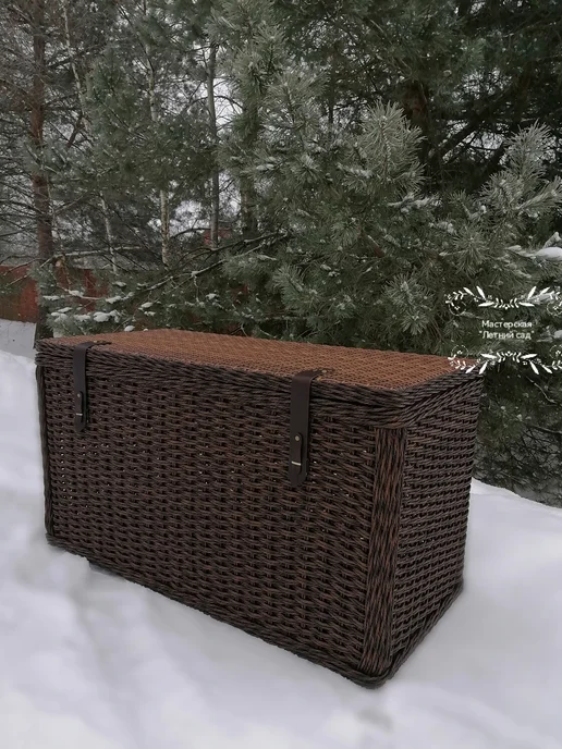 сундук из ротанга, вариант