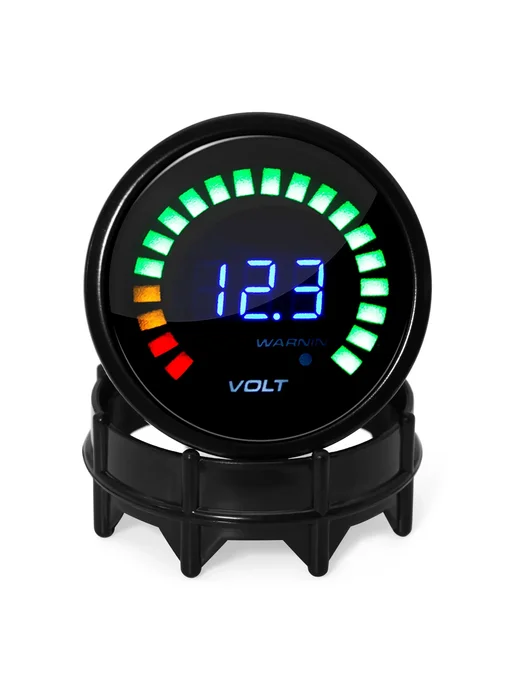 RYSJM Вольтметр 12В, цифровой тахометр 52 мм, Volt Gauge, вариант