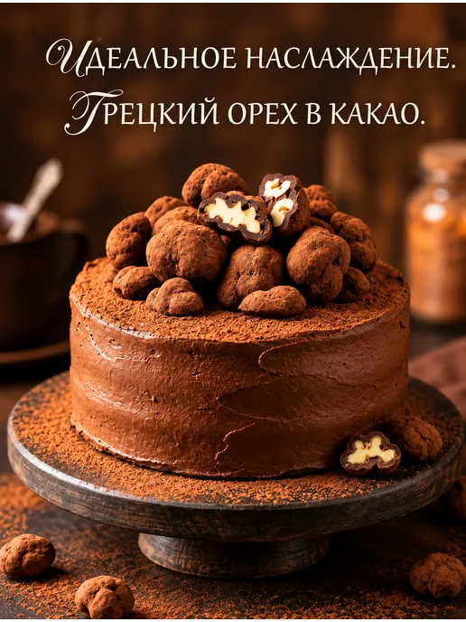 Грецкие орехи в шоколаде, в упаковке 260 г, фото 2