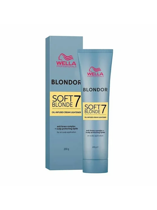 WELLA PROFESSIONALS Blondor Крем мягкий для блондирования 200 мл, 200 мл