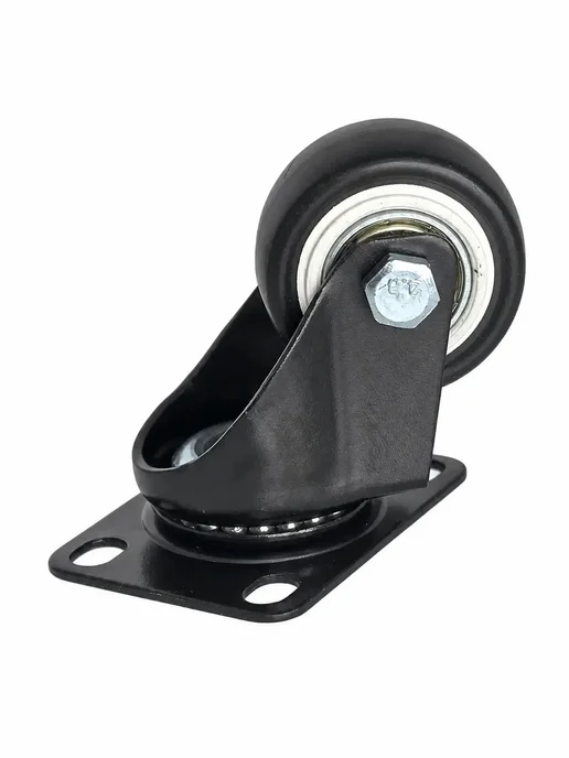 MF Furniture hardware Колесики мебельные поворотные 40 мм с площадкой 4 шт, 4 шт, фото 2