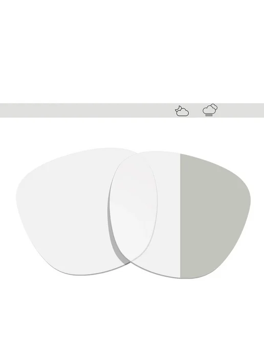 Beeyspecslab Линзы для RayBan Clubmaster Photochromic Clear, белый