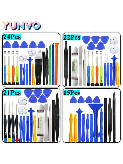Нет бренда Наборы инструментов для ремонта 24Pcs in 1set tools, 24 шт, фото 2