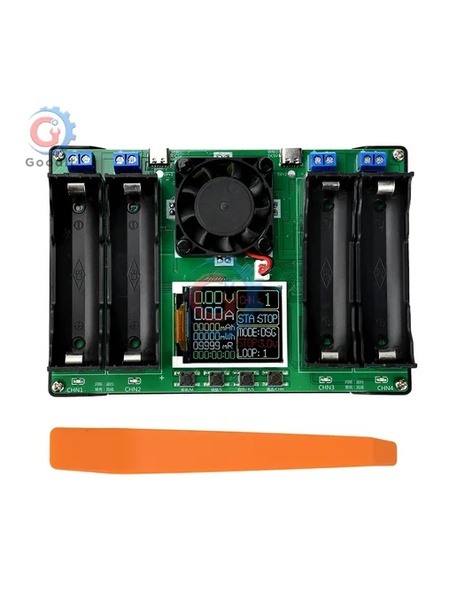 Aideepen Gaqqee 4-канальный тестер емкости аккумуляторов 18650 Tester, вариант