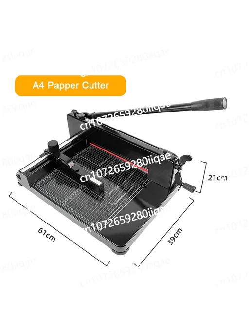 Нет бренда Ручной резак для бумаги A4 A3 черный A3 Papper Cutter, черный, фото 7