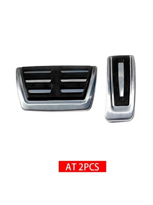 zhengyuhan Накладки на педали Audi Q3 Mk1 8U AT 2pcs Silver, 2 шт