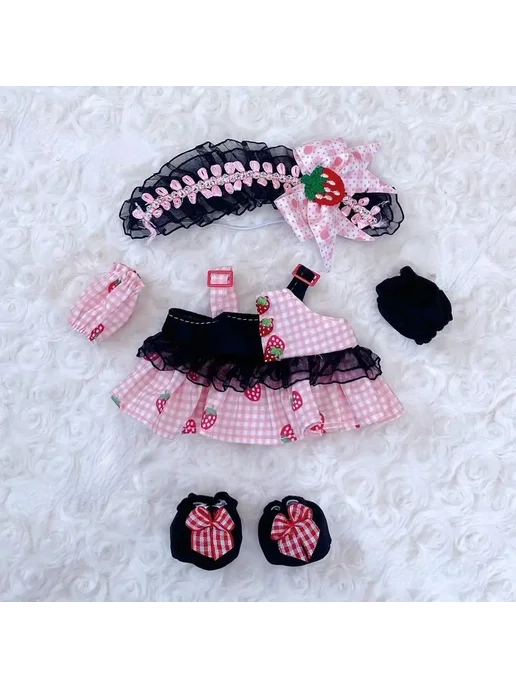 Нет бренда Кукольный костюм для куклы 20 см, цвет 06, вариант, фото 2