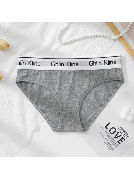 Комплект нижнего белья из хлопка 2 предмета S-XL, белый, фото 6