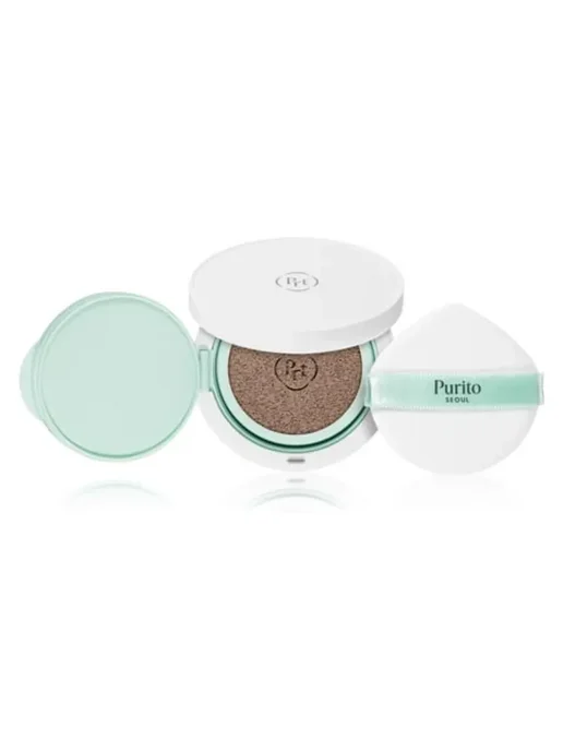 PURITO #21 Light Beige Кушон BB-крем Wonder Releaf, 15 г + 15 г, 15 г, 15 г, фото 2