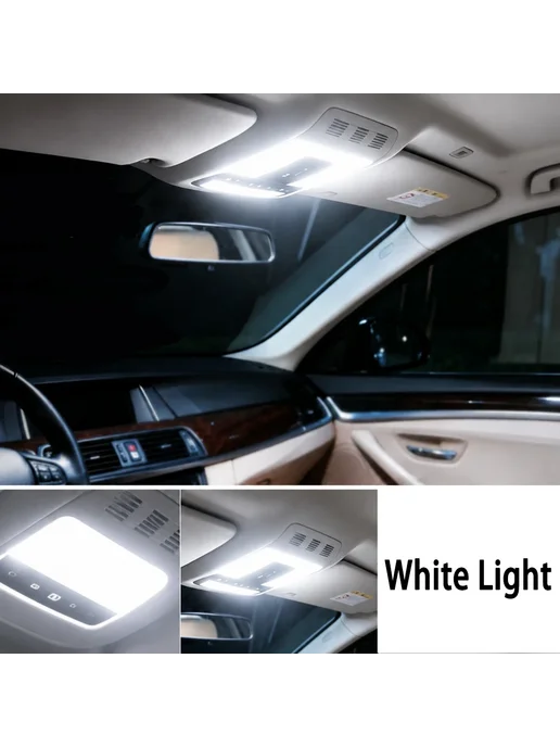 Нет бренда Светодиодный комплект White Toyota RAV4 1994-2000 8pcs, 8 шт