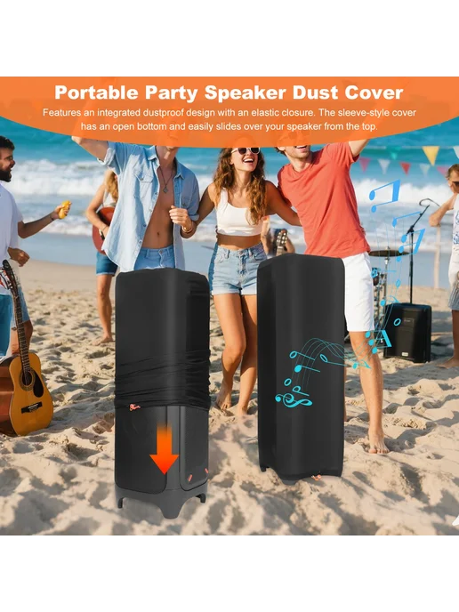 APWIKOGER Чехол для динамика For JBL PartyBox 710, черный, фото 2