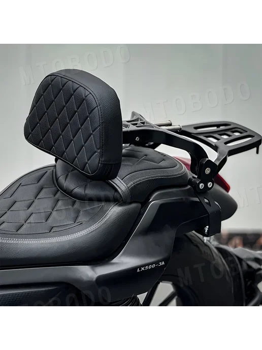 Подходит для мотоцикла VOGE CU525 задняя спинка багажника, п…, черный, фото 2