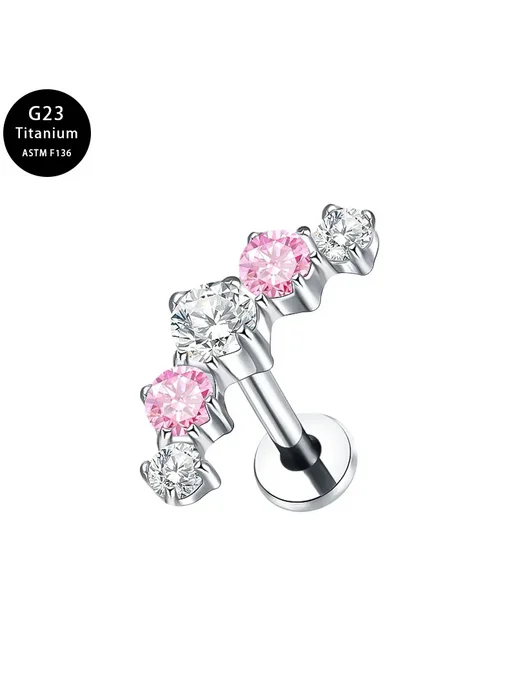 Нет бренда Серьги Plug & Tunnel уши Black 1.2X8mm, черный, фото 6