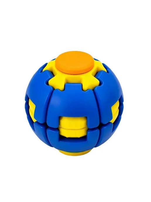 Игрушка антистресс 3D шар, синий, фото 3