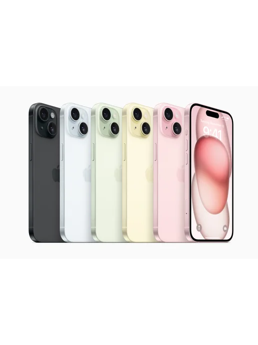 Смартфон Apple iPhone 15 128 ГБ (восстановленный), синий, фото 3