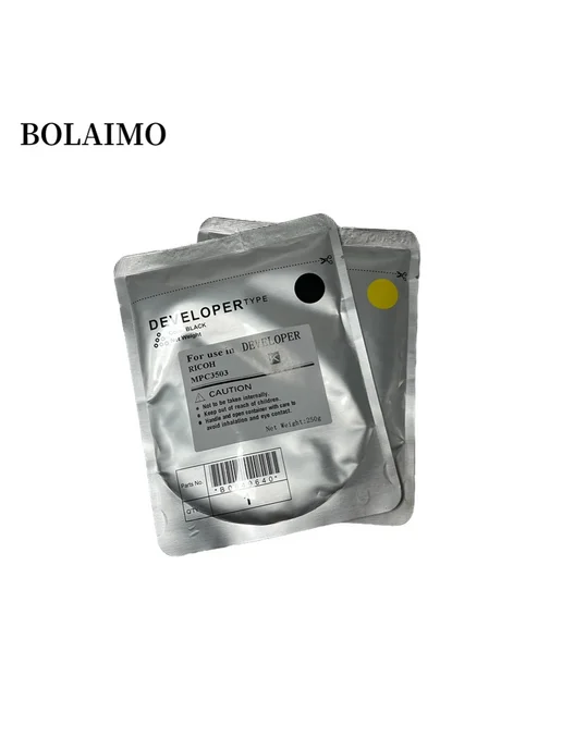 BOLAIMO порошок разработчика MPC3503 для Ricoh, Y-250g, фото 2