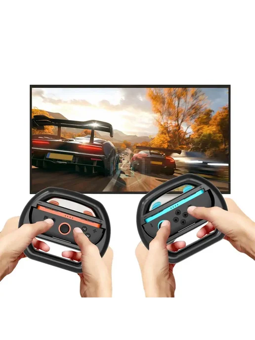 NovaSphere 2 шт. гоночные рули для Nintendo Switch 2, 2 шт, фото 3