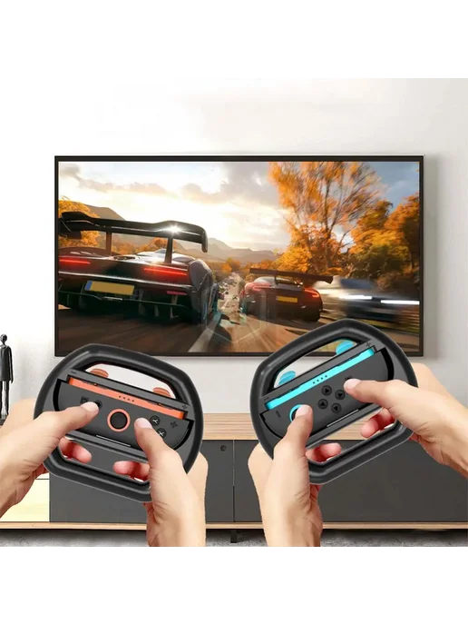 NovaSphere 2 шт. гоночные рули для Nintendo Switch 2, 2 шт, фото 6