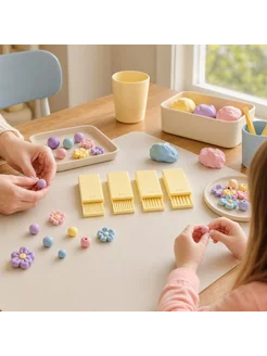 4шт 3D печ. гель шар Maker набор д Clay Roller (yellow)