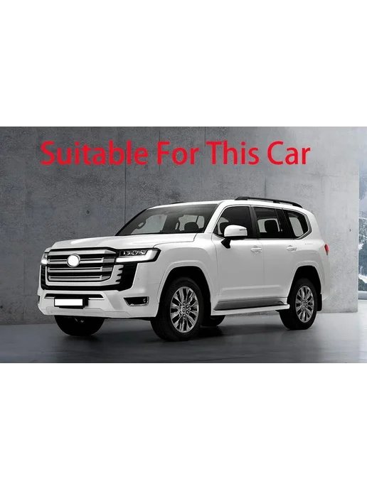 Нет бренда Хромированные накладки на туманки Toyota Land Cruiser LC300, вариант, фото 6